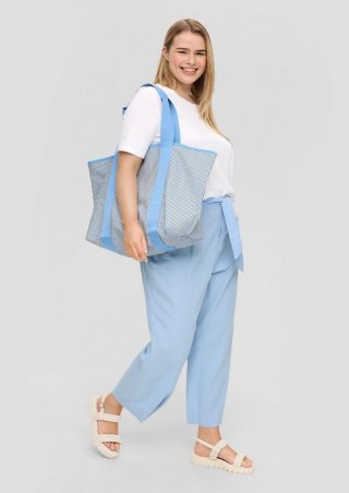 s.Oliver Culotte aus Leinenmix - himmelblau