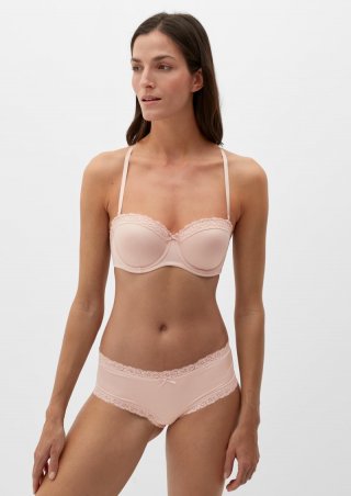 s.Oliver Panty mit Spitze - perlmuttrosa