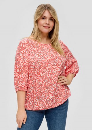 s.Oliver Viskosebluse in O-Shape - hellorange