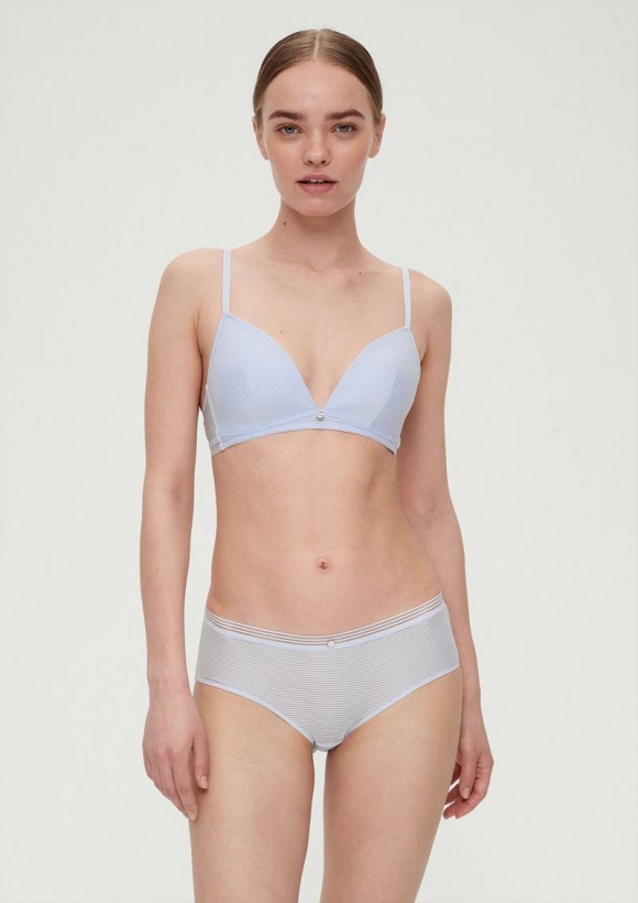 s.Oliver Bustier ohne Bügel - hellblau