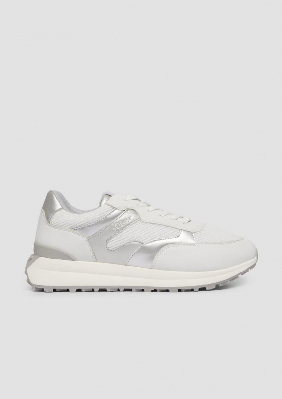 s.Oliver Sportlicher Sneaker - weiß