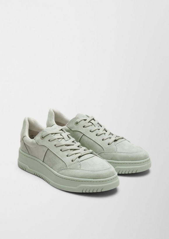 s.Oliver Sneaker im Fabricmix - minze