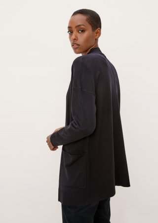 s.Oliver Cardigan aus Feinstrick - schwarz