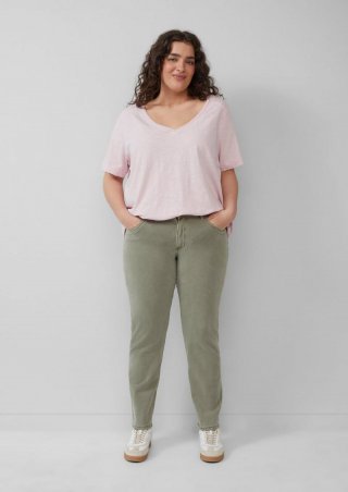 s.Oliver Jeans / Slim Fit / Mid Rise / Slim Leg - hellgrün