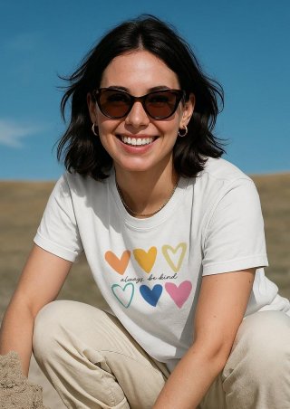 s.Oliver T-Shirt mit Pride-Motiv - weiß