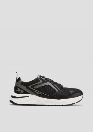 s.Oliver Sportlicher Sneaker - schwarz