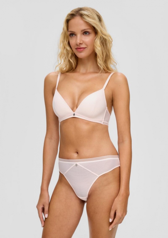 s.Oliver Bustier ohne Bügel - perlmuttrosa