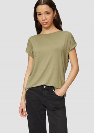 s.Oliver Loose Fit-Shirt im Lyocellmix - olivgrün