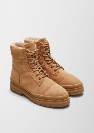 s.Oliver Gefütterte Boots - hellbraun