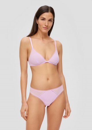 s.Oliver String mit Mesh - flieder