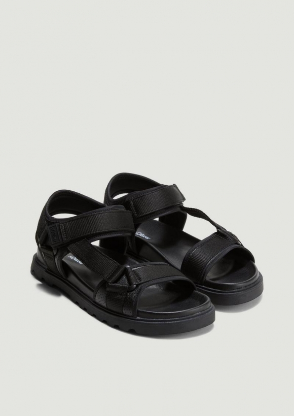 s.Oliver Modische Trekking-Sandalen - schwarz