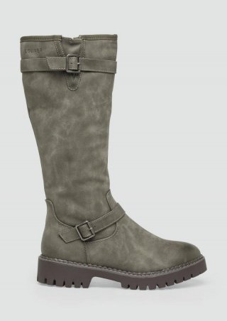 s.Oliver Stiefel mit Dornschließe - braun