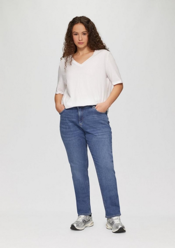 s.Oliver Jeans / Slim Fit / Mid Rise / Slim Leg - blau