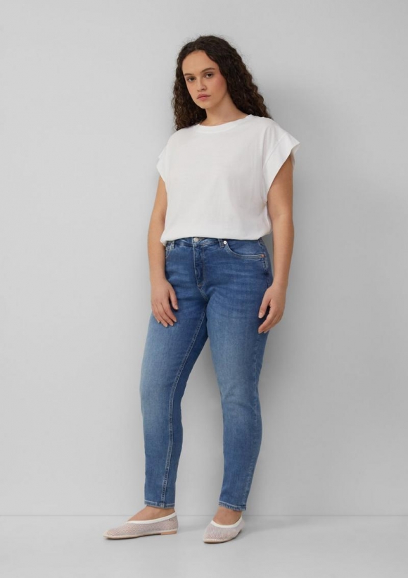 s.Oliver Jeans / Skinny Fit / Mid Rise / Skinny Leg - blau