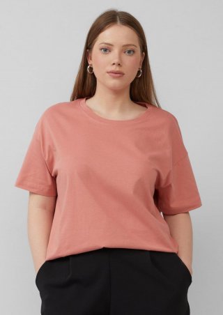 s.Oliver Uni-Shirt im Loose Fit - papaya