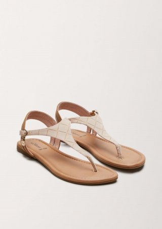 s.Oliver Sandalen in Leder-Optik - rosa
