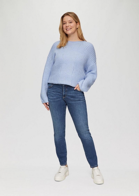 s.Oliver Jeans / Skinny Fit / Mid Rise / Skinny Leg - blau