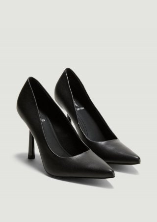 s.Oliver Pumps in Glattleder-Optik - schwarz