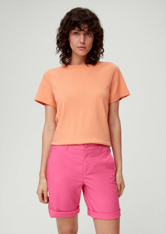 s.Oliver Regular: Shorts aus Lyocellmix - pink