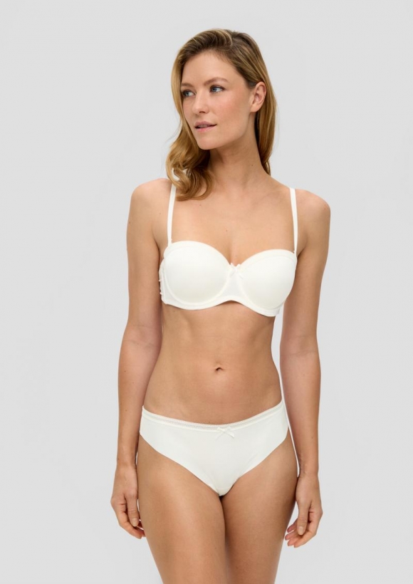 s.Oliver String mit Schleifen-Detail - creme