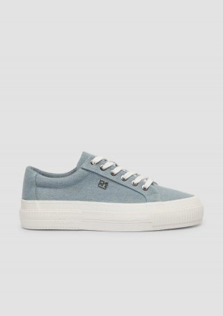 s.Oliver Sneaker mit Plateausohle - blau