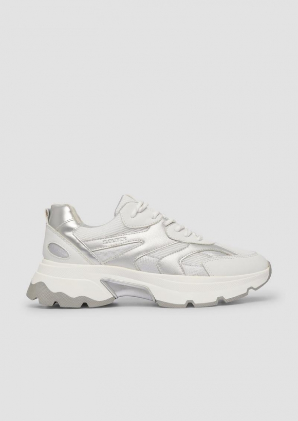 s.Oliver Chunky-Sneaker in Multicolor - silber