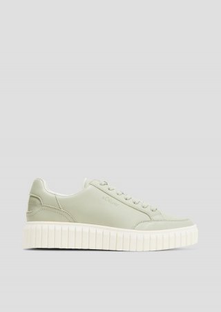 s.Oliver Sneaker mit Plateausohle - hellgrün