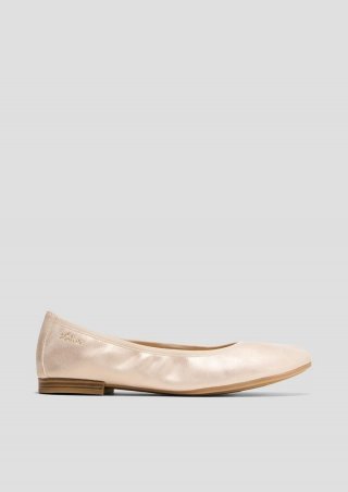 s.Oliver Ballerinas in klassischem Design - roségold