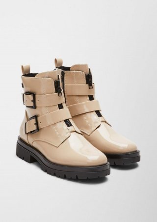 s.Oliver Boots mit Riegel - beige