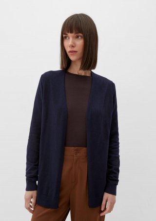 s.Oliver Strickjacke aus Viskosemix - navy