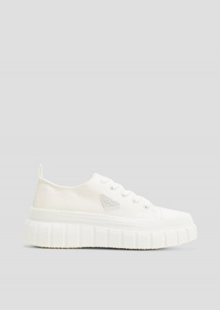 s.Oliver Sneaker mit Plateau-Sohle - weiß