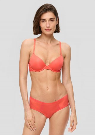 s.Oliver Slip mit Mesh-Einsatz - orange