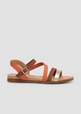 s.Oliver Riemchensandalen - orange