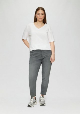 s.Oliver Jeans / Skinny Fit / Mid Rise / Skinny Leg / Super Stretch - anthrazit