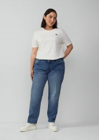 s.Oliver Jeans / Cury Fit / Mid Rise / Slim Tapered Leg - blau