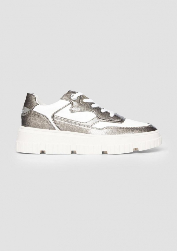 s.Oliver Sneaker im sportiven Look - weiß