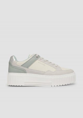 s.Oliver Sneaker mit Plateausohle - creme
