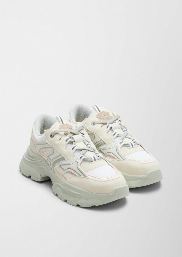 s.Oliver Chunky Sneaker - helles beige