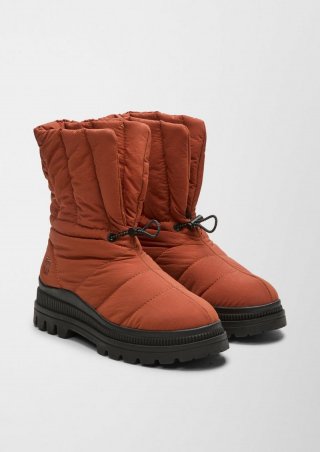 s.Oliver Gefütterter Schneestiefel - terrakotta