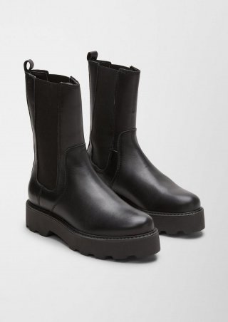 s.Oliver Lederboots - schwarz