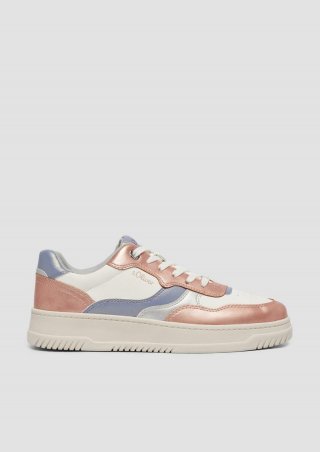 s.Oliver Sneaker mit modischem Colour-Blocking - roségold
