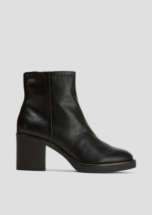 s.Oliver Stiefeletten aus Kunstleder - schwarz