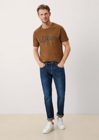 s.Oliver Jeans Keith / Slim Fit / Mid Rise / Slim Leg - dunkelblau