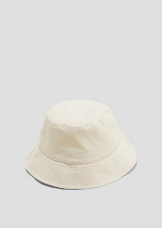 s.Oliver Bucket Hat mit All-over-Print - hellgrau