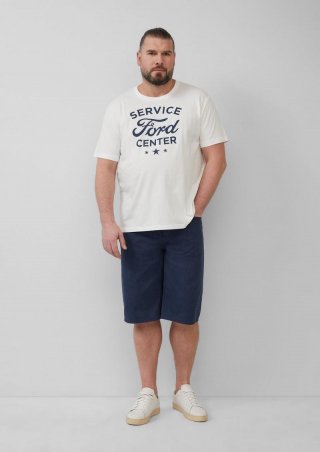 s.Oliver Bermuda-Jeans / Regular Fit / Mid Rise - tiefblau