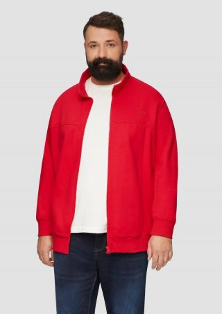s.Oliver Sweatjacke mit Stehkragen - himbeere