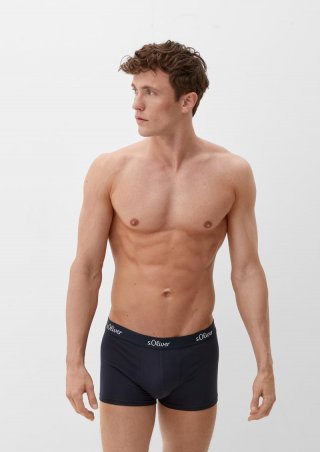 s.Oliver 3er-Pack Boxershorts - tiefblau
