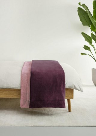 s.Oliver Kuschelige Doppel-Decke - rosa
