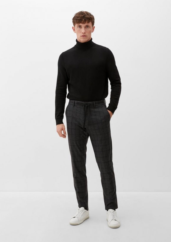 s.Oliver Slim: Jogg Suit-Hose - graphit