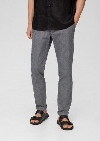 s.Oliver Austin: Hose aus Baumwollstretch - navy